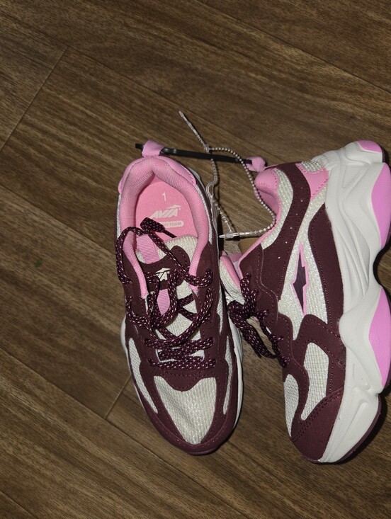 Other - Women's Burgundy and Pink Athletic Sneakers